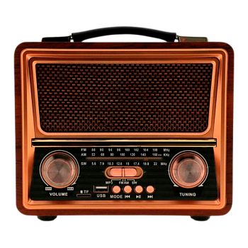 Радиоприемник DEESPI S1219 RE-09 пластик BT/AM/FM/SW/USB/AUX/MicroSD РЕТРО-стиль