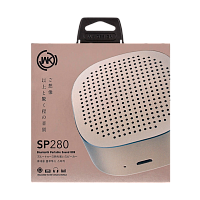 Портативная колонка WK SP-280 серебряный 