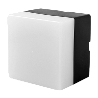 Светильник настенно-потолочный Ultraflash LPL-6006 3W 220V LED IP20 накладной черный (1/100)