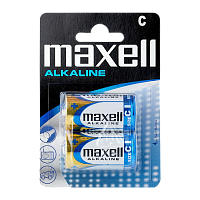 Батарейка Maxell LR14 C BL2 Alkaline 1.5V (2/24/120) 