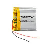 Аккумулятор ROBITON LP303030 3.7В 180мАч PK1 (1/10/250)