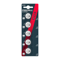Батарейка Duracell Procell INTENSE CR2032 BL5 Lithium 3V (5/20/200)