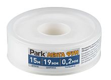 Лента ФУМ Park 15м*19мм белый (1/10/500)