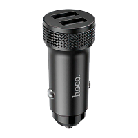 Автомобильное З/У HOCO Z49 2USB 2.4A черный (1/13/130)