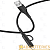 Кабель HOCO X54 USB (m)-Lightning/microUSB (m) 1.0м 2.4A силикон черный (1/31/310)