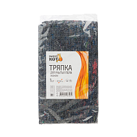 Тряпка для пола Рыжий кот Эконом 50х60см ХПП серый (1/50)