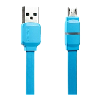 Кабель Remax RC-029m Breathe USB (m)-microUSB (m) 1м синий