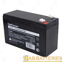 Аккумулятор свинцово-кислотный GoPower LA-660 6V 6Ah клеммы T1/ F1 в картонной упаковке (1/20)