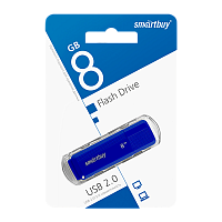 Флеш-накопитель Smartbuy Dock 8GB USB2.0 пластик синий