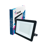 #Прожектор светодиодный Космос 200W 230V IP65 6500К холодный черный (1/5)