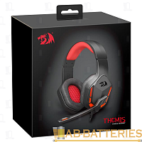 Наушники полноразмерные Redragon Themis с микр. игровые черный красный (1/10) 