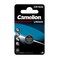Батарейка Camelion CR1632 BL1 Lithium 3V (1/10/1800) 