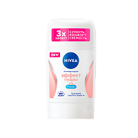 Дезодорант женский Nivea эффект пудры Deo стик 50мл (1/15)