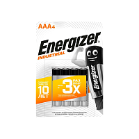 Батарейка Energizer INDUSTRIAL LR03 AAA BL4 Alkaline 1.5V