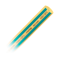 Термоусаживаемая трубка Smartbuy 20/10, желтый-зеленый, 1 метр (SBE-HST-20-yg)