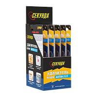 Средство Секунда Антиклей для удаления клея 5г BL1 шоу-бокс (1/144)