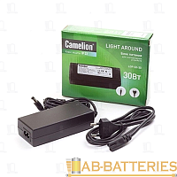 Блок питания Camelion LDP-02-30 для LED устройств и лент, 12В, 2.5А, 30Вт, IP20