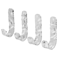 Крючки Рыжий кот ICE клеевая основа 7х2х3см 4шт. 