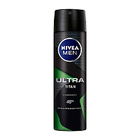 Дезодорант мужской Nivea Ультра Титан Deo спрей 150мл (1/6)