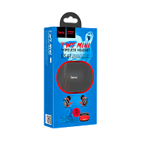 Наушники внутриканальные HOCO ES41 bluetooth 5.0 с микр. черный (1/120)