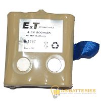 Аккумулятор для радиостанций ET H-1797 BL1 NI-MH 800mAh (1/10/400) 