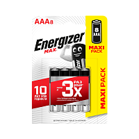 Батарейка Energizer MAX LR03 AAA BL8 Alkaline 1.5V (8/96)