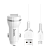 Автомобильное З/У HOCO Z27 2USB 2.4A белый (1/10/100)