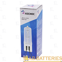 Лампа галогенная Космос JDC G9 60W 230V софит прозрачная