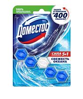 Блок для очищения унитаза Domestos Power 5 свежесть океана (1/9)