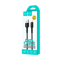 Кабель HOCO X30 USB (m)-Lightning (m) 1.2м 2.0A TPE черный (1/30/300)