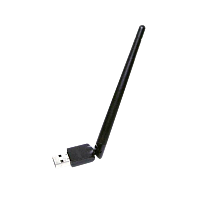Wi-Fi адаптер Selenga 2.4 ГГц 150Мбит USB 802.11 с антенной черный (1/1600)
