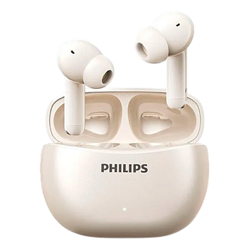 Наушники внутриканальные Philips TAT1320 bluetooth 6.0 с микр. Type-C белый (1/60)