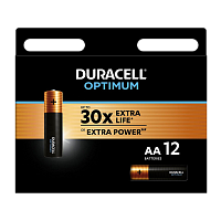 Батарейка Duracell Optimum LR6 AA BL10 Alkaline 1.5V (10/80)