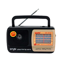 Радиоприемник KIPO KB-408AC пластик Jack3.5 черный (1/40)