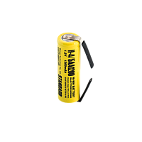 Аккумулятор ET H-4/5AA1200-T 1200мАч, 2-ножки, горизонтальный монтаж,  NI-Mh, 1.2В