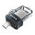 Флеш-накопитель SanDisk Ultra Android Dual Drive DD3 64GB USB3.0 microUSB (m) пластик черный