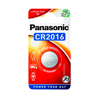 Батарейка Panasonic Power Cells CR2016 BL1 Lithium 3V в блистере (1/12) 