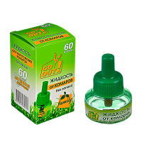 Жидкость от комаров Go Out 60 ночей без запаха 60мл (1/24/224)