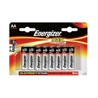 Батарейка Energizer MAX LR6 AA BL12 Alkaline 1.5V (12/72) 