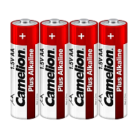 Батарейка Camelion Plus LR6 AA Shrink 4 Alkaline 1.5V (4/60/720)