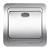 Выключатель SmartBuy 1-клавишный с индикатором 10А серебро "Марс"