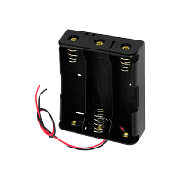 Батареечный отсек ET AA 3S1P-W с проводами