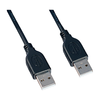 Кабель Perfeo USB2.0 (m)-USB (m) 1.8м черный (1/50)