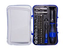 Отвертка Smartbuy PRO Tools с набором насадок 65 предметов CR-V