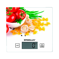 Весы кухонные Ergolux ELX-SK01-С36 электронные 5кг ассорти (1/20)