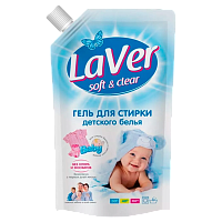 Гель для стирки детского белья LaVer 1л дой-пак (1/6)