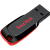 Флеш-накопитель SanDisk Cruzer Blade CZ50 128GB USB2.0 пластик черный