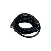 Кабель ENERGY POWER HDMI (m)-HDMI (m) 5.0м резина черный в пакете (1/60)