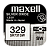 Батарейка Maxell 329 (SR731SW) BL1 Silver Oxide 1.55V 0%Hg (1/10/100)