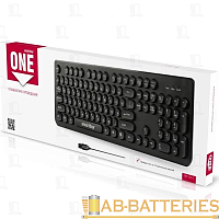 Клавиатура проводная Smartbuy 226 ONE классическая USB 1.5м черный (1/30) 